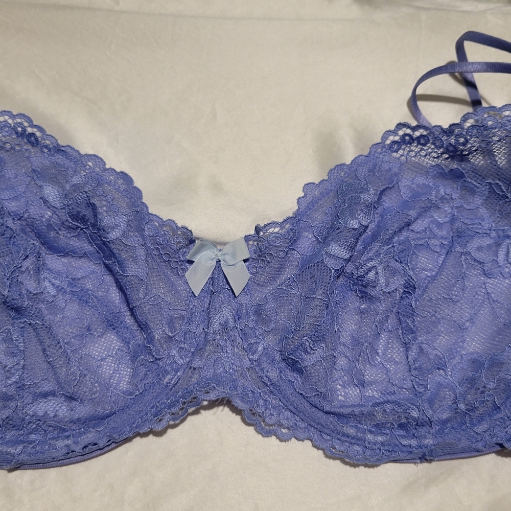 Gorgeous blue bra and panties set